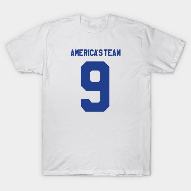 America's Team - Number 9 - Ring of Honor T-Shirt by krewyork